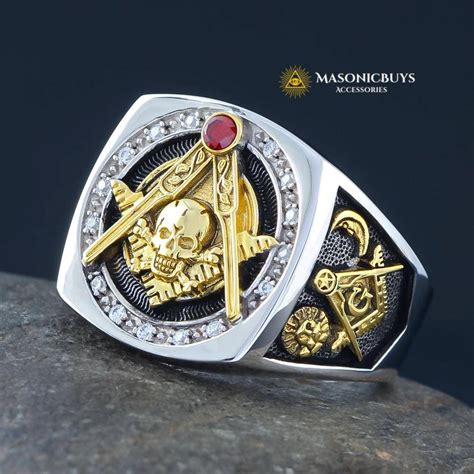 masonic silver rings|Silver Masonic Rings .